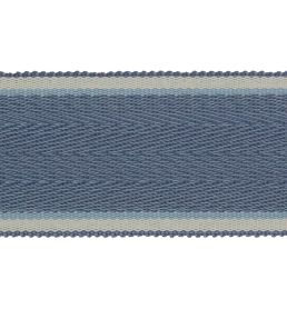 Delano Herringbone Braid Trimming by Colefax and Fowler Navy