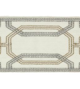 Delano Octagon Braid Trimming by Colefax and Fowler Stone