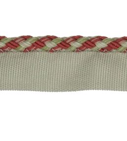 Delano Small Braided Rope Trimming by Colefax and Fowler Red/Green