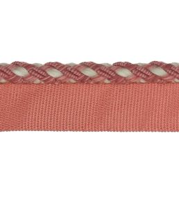 Delano Small Braided Rope Trimming by Colefax and Fowler Red