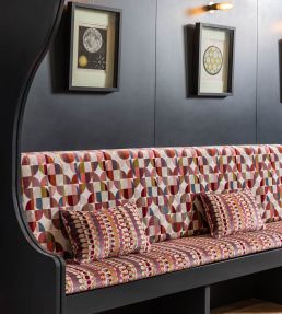 Delaunay Fabric by Clarke & Clarke Denim