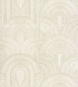 Delicacy Wallpaper by Caselio Blanc Or