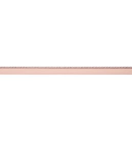 Delicat Silk Cord With Tape Trimming by Samuel & Sons Blush