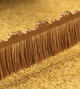 Delicat Silk Cut Fringe Trimming by Samuel & Sons Gold