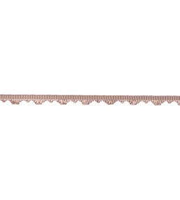 Delicat Silk Fan Edge Trimming by Samuel & Sons Blush