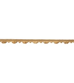 Delicat Silk Fan Edge Trimming by Samuel & Sons Gold