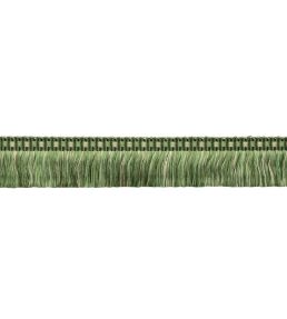 Delicat Silk Moss Fringe Trimming by Samuel & Sons Basil