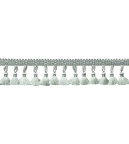 Delicat Silk Tassel Fringe Trimming by Samuel & Sons Seafoam
