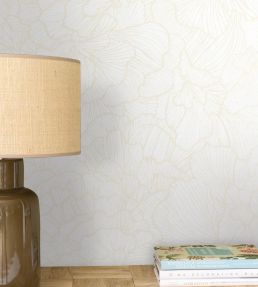 Delicate Petals Wallpaper by Caselio Blanc