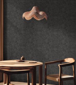 Delicate Petals Wallpaper by Caselio Noir