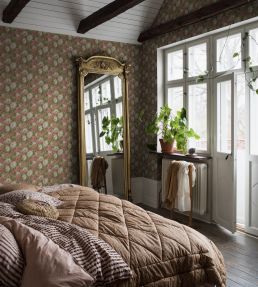 Delilah Wallpaper by Borastapeter Sorbet