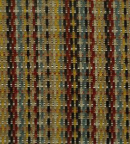 Delina Fabric by Osborne & Little Chocolate/Terracotta/Gold
