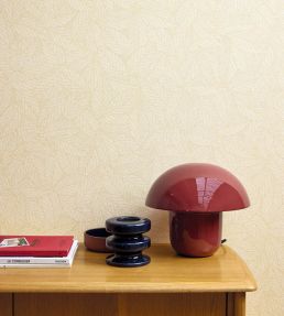 Delora Wallpaper by Caselio Beige