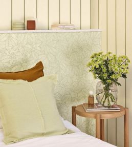 Navaia Wallpaper by Caselio Vert