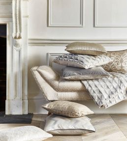 Delphine Fabric by Prestigious Textiles Silver