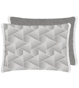 Delray Outdoor Cushion 45 x 60cm by Designers Guild Graphite
