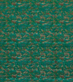 Derain Fabric by Harlequin Emerald/Paprika