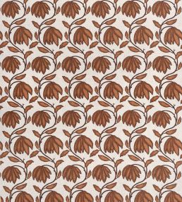 Desert Flower Fabric by Thibaut Ochre
