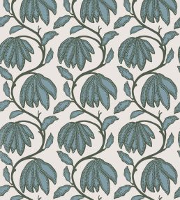 Desert Flower Wallpaper by Thibaut Wild Sage