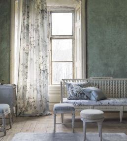 Floreale Fabric by Designers Guild Zinc