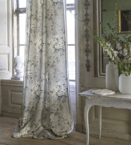 Floreale Fabric by Designers Guild Zinc