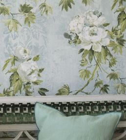 Floreale Wallpaper by Designers Guild Steel
