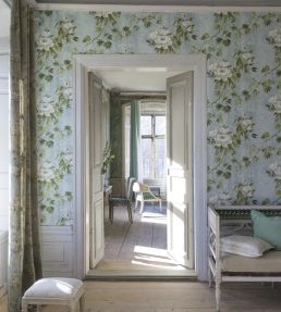 Floreale Wallpaper by Designers Guild Steel