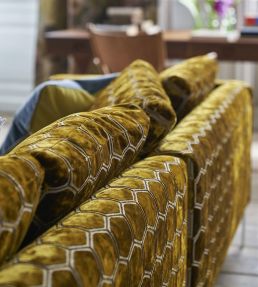 Manipur Fabric by Designers Guild Ochre