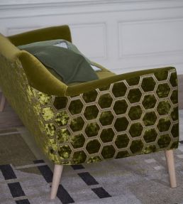 Manipur Fabric by Designers Guild Moss