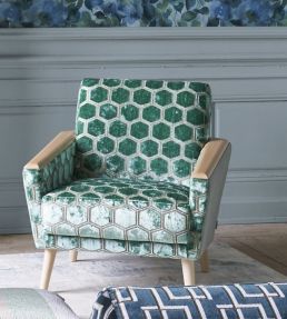 Manipur Fabric by Designers Guild Pale Jade
