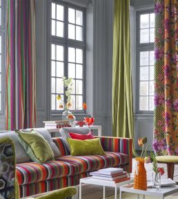 Varese Lambusa Fabric by Designers Guild Moss