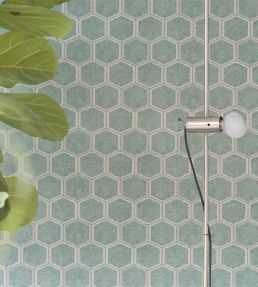 Manipur Wallpaper by Designers Guild Charcoal