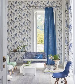 Acanthus Wallpaper by Designers Guild Indigo