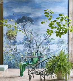 Giardino Segreto Scene 2 Mural by Designers Guild Delft