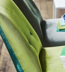 Tammaro Fabric by Designers Guild Aluminium