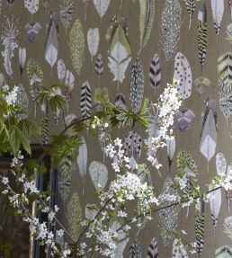 Quill Wallpaper by Designers Guild Gold