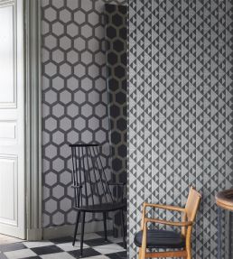 Kappazuri Wallpaper by Designers Guild Graphite