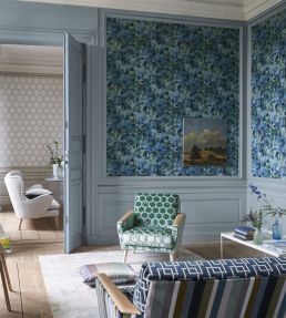Surimono Wallpaper by Designers Guild Tuberose