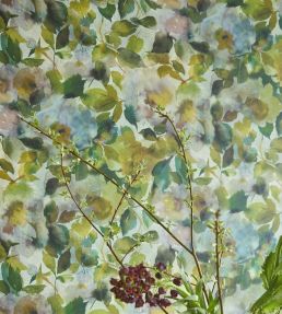Surimono Wallpaper by Designers Guild Moss