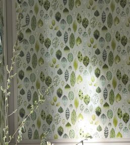 Tulsi Wallpaper by Designers Guild Eau de Nil