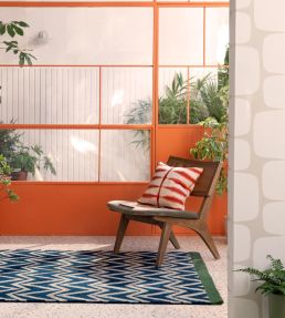Scion Dhurrie Outdoor rug Blue 426318140200-US Blue