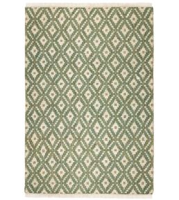GP & J Baker Diamond Trellis rug Emerald/Ochre BA50021.5.0 Emerald/Ochre
