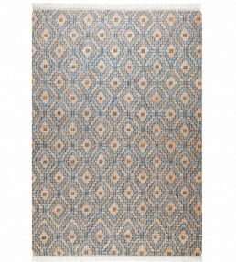 GP & J Baker Diamond Trellis rug Indigo BA50021.2.0 Indigo