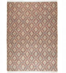 GP & J Baker Diamond Trellis rug Red/Teal BA50021.4.0 Red/Teal