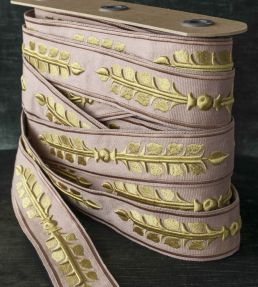 Diana Embroidered Braid 54mm Trimming by Houles 9400