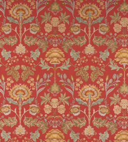 Dianthus Fabric by Colefax and Fowler Red