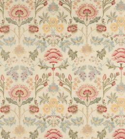 Dianthus Fabric by Colefax and Fowler Red/Green