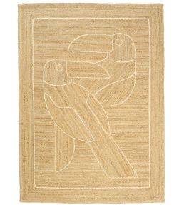 Elitis Diego et Frida rug Naturel TA-128-05-05 Naturel