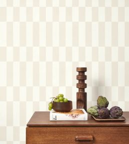 Diner Wallpaper by Casadeco Blanc