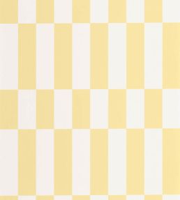 Diner Wallpaper by Casadeco Jaune Lemon